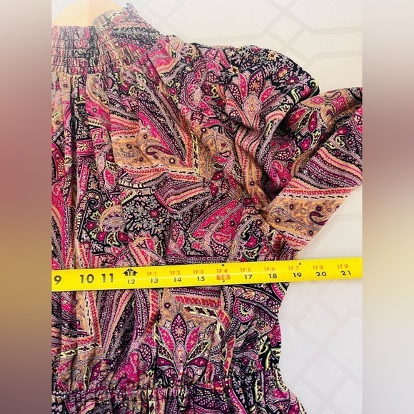 Kobi Halperin Lena Tiered Paisley-Print Midi Dress Size XL - Picture 6 of 6